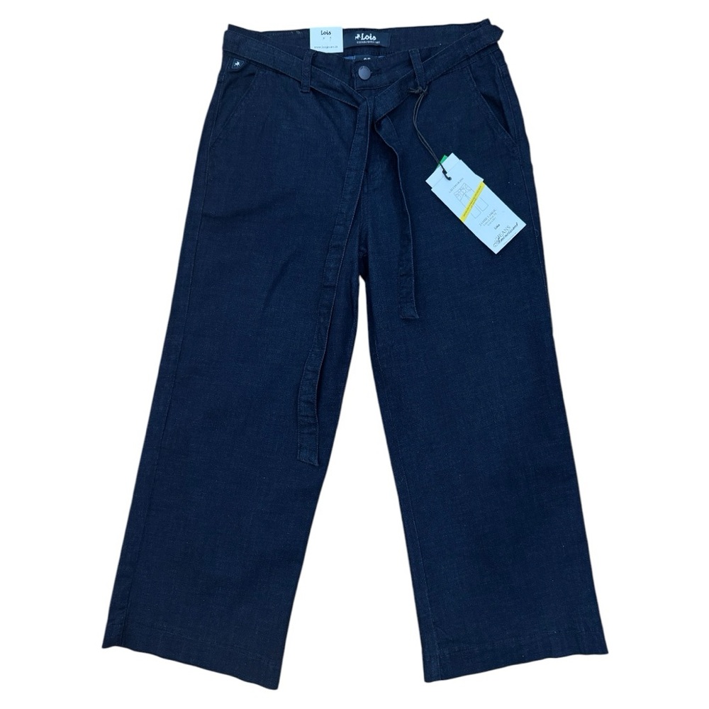 LOIS  Gaucho-B dark blue denim Sz-29